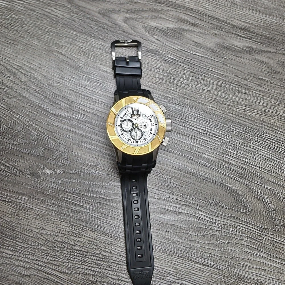Invicta Pro Driver Model 14021 - Men's Watch - 50mm Stainless W/White Face